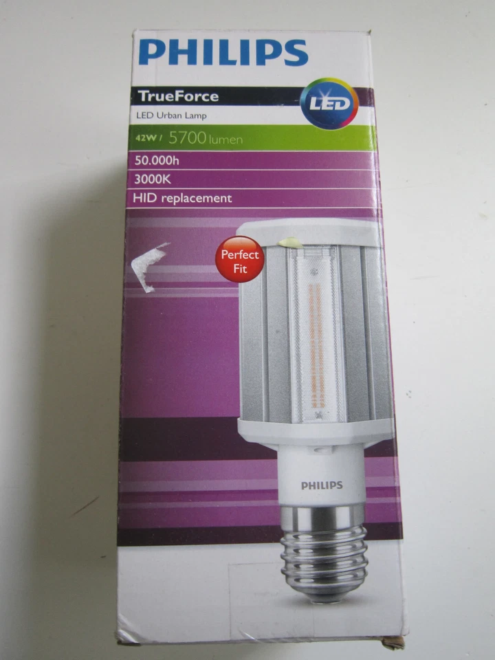 Philips Lampen LED-Lampe E40 3000K TForce LED    3080 - Bild 1 von 1