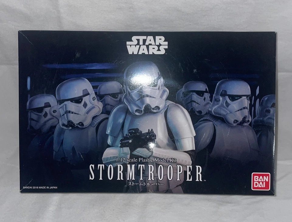 Bandai Hobby Star Wars 1/12 Stormtrooper Plastic Model Kit - Image 1 of 4