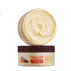 Naturali Ubtan Brightening Body Scrub | With Superfoods Saffron & Turmeric 200gm - Picture 1 of 9