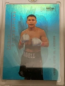 2022 Skybox Metal Vergil Ortiz Jr. Fresh Foundations Parallel Boxing #FF21 E11 - Picture 1 of 2