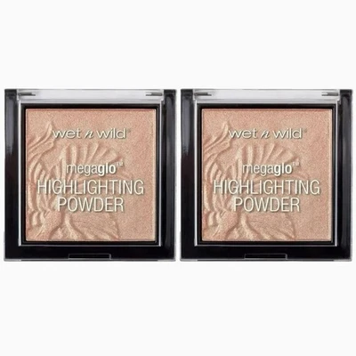 Polvo iluminador WET N WILD MegaGlo - pétalos preciosos 321B - PACK DE 2 Foto 1 de 2