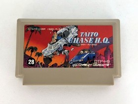 FC26-08 Nintendo Famicom FC Taito Chase HQ Retro Game Cassette Software
