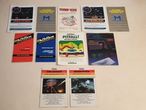 (11) LOT ATARI Booklets. 2600 Video Game manuals and game catalogs. Donkey Kong - Picture 1 of 8