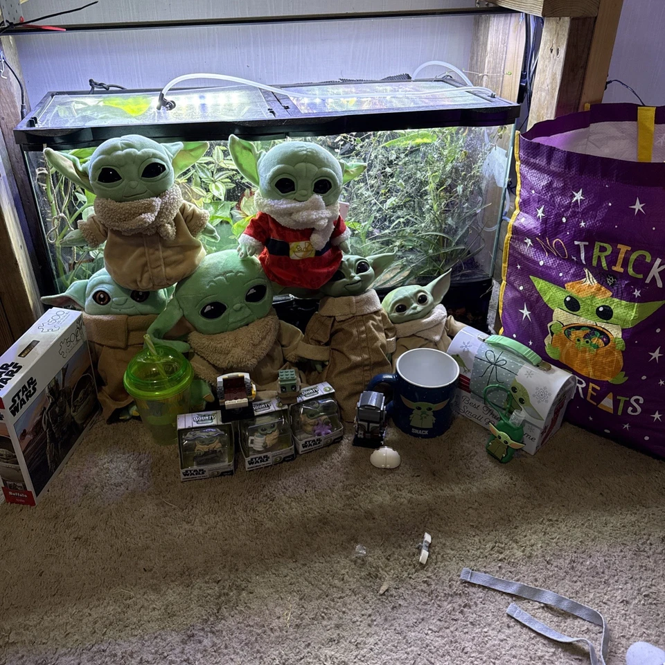 Lote Baby Yoda - Lote de Mercancías Mandalorianas Star Wars Foto 1 de 4
