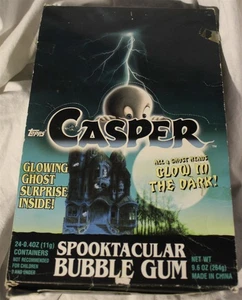 1995 TOPPS CANDY BUBBLE GUM CASPER SPOOKTACULAR BOX 24 FIGURES FILLED & SEALED - Picture 1 of 6