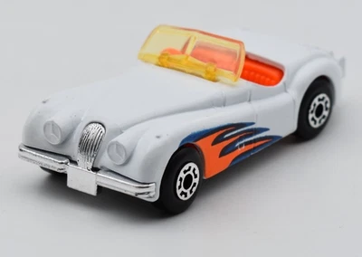 Matchbox Superfast Jaguar XK 120 Cabriolet weiss. Made in Thailand - Bild 1 von 4