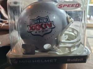 Superbowl XXXIV Rams vs Titans Mini Helm Neu in OVP - Bild 1 von 2