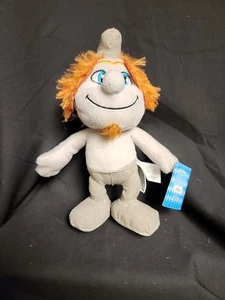 Peluche KellyToy Hackus Puffo Grigio Capelli Arancioni 2013 Peluche - Foto 1 di 10