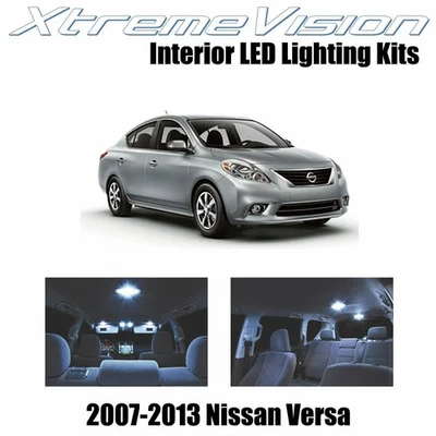 XtremeVision Interior LED for Nissan Versa 2007-2013 (6 PCS) Cool White - Image 1 of 4