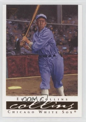 2003 Topps Gallery Hall of Fame Edition Eddie Collins (Dark Uniform) #13 HOF - Image 1 of 2