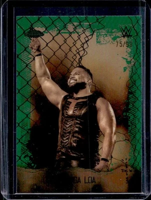 2025 Topps Chrome WWE Cactus Jack Tonga Loa Astroknights Green Refractor #75/99 - Image 1 of 2