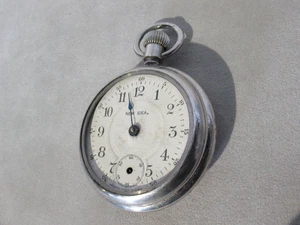 Vintage Old Antique "New Idea." Stamped Broken Pocket Watch - Picture 1 of 3