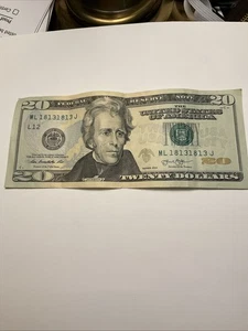 $20 US Bill Currency Note Repeater - Picture 1 of 1