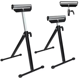 2x Rollenbock Rollenständer Höhenverstellbar 68cm-107cm Faltbar Arbeitsbock 60kg - Bild 1 von 12