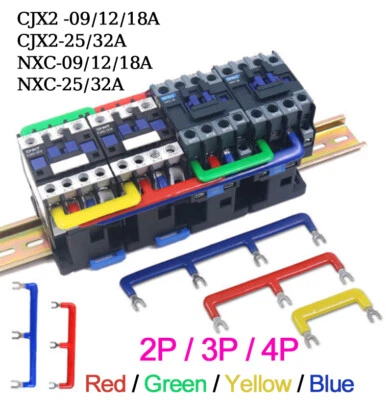 Fork Type Terminal Jumper Block 2/3/4 Position Wire Connector Barrier Strip - Image 1 of 4