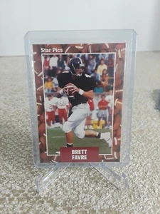 1991 Star Pics #65  Brett Favre RC Packers FREE SHIPPING! - Picture 1 of 2