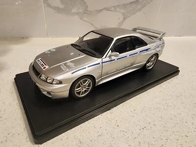 Nissan Skyline GT-R R33 personalizado F&F Tokyo Drift escala 1:24  Foto 1 de 4