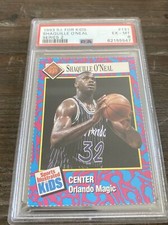 1993 Sports Illustrated for Kids SHAQUILLE O’NEAL Rookie (RC) PSA 6 Shaq low pop
