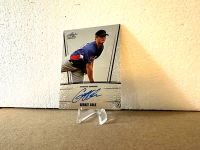 Gerrit Cole 2011 Leaf Metal Draft Auto Rookie On Card Autograph FREE SHIP - Image 1 of 2