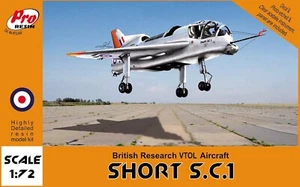 1/72 Short S.C.1 SC1 VTOL British Research Aircraft Olimp - Pro Resin R72046 - Picture 1 of 3