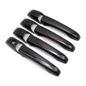 For Chrysler 300 / Dodge Magnum 2005-2008 Door Handle Cover Carbon Fiber Style - Picture 1 of 5