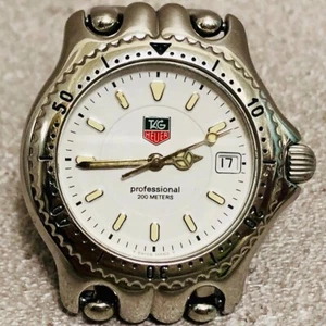 Tag Heuer S/el WG1212-K0 White Dial Quartz Watch From Japan - Picture 1 of 14