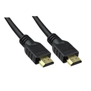 Premium HDMI Gold Cable 1080p HD LCD HDTV Video Lead 1 metre - Picture 1 of 1