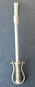BOMBILLA, CARICA A MOLLA. YERBA MATE UTENSILE/PAGLIA TRADIZIONALE IN METALLO - Foto 1 di 7