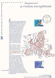 Document philatélique 1er jour 29- 2004 Union Européenne - Foto 1 di 1
