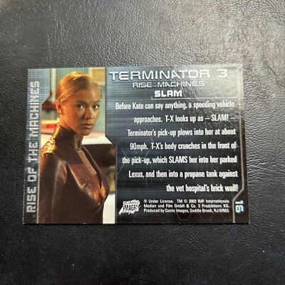 98b T2 Terminator 3 Rise Of The Machines 2003 #16 Kristanna Loken T-x Slam Foto 1 de 2