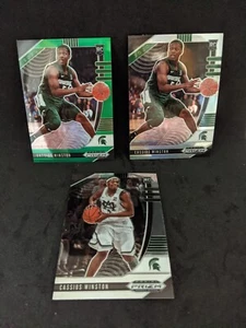 NBA Draft Prizm 2020 Cassius Winston Rookie Cards Silver holos Green Prizm 🔥 - Picture 1 of 2