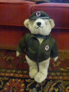 Texaco Tex The Full Service Bear Stuffed Animal By Sally Morrison Stringer - Picture 1 of 6