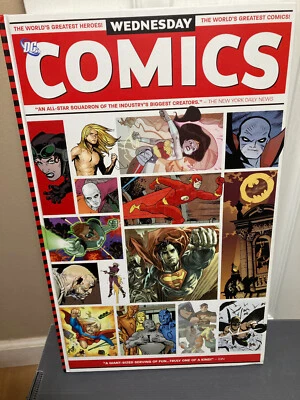 Wednesday Comics / DC Comics Julio 2010 HC Superman Batman Mujer Maravilla Tapa Dura Foto 1 de 4