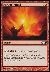 *MRM* FR/VF Rituel pyr�tique (Pyretic Ritual) MTG Magic M10+ - Picture 1 of 1