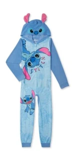 Toddler Boys Hooded Blanket Sleeper Disney Lilo & Stitch Size: 4-5 - Picture 1 of 3