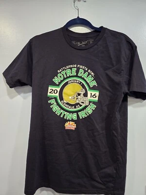 The Victory Notre Dame Battlefrog Fiesta Bowl 2016 T-shirt Size M - Image 1 of 4