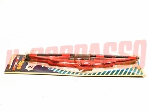 Red Windshield Wiper Blades Fiat 500 N D 1100 103 Alfa 2600 Fulvia Arman - Picture 1 of 2