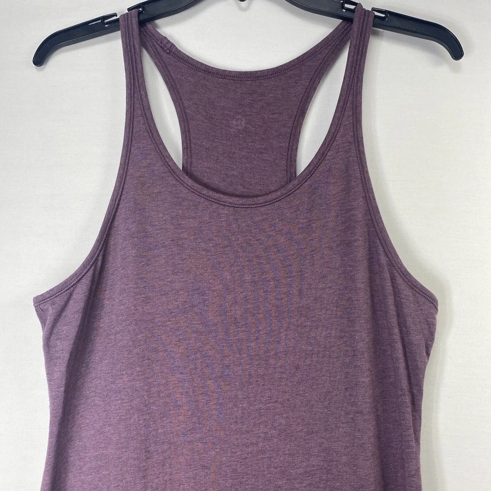 Платье макси Lululemon All Yours Tank приблизительный размер 14 увеличенный крой фиолетовое 5863 - Изображение 1 из 4