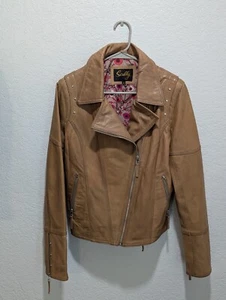 Women's Lamb Skin Skully Jacket - Picture 1 of 4