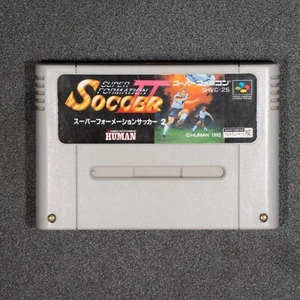 Super Formation Soccer II 2 (Super Famicom, 1993) BATERÍA NUEVA Japón Importación Humana - Imagen 1 de 2