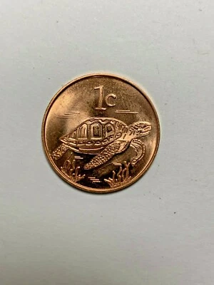 2017 Tokelau 1 Cent Coin with Sea Turtle-KM# 120 - Image 1 of 2