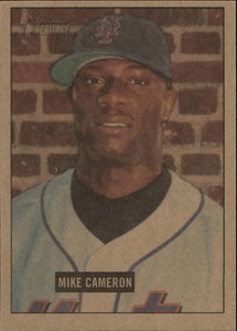 2005 (METS) Bowman Heritage Mahogany #181 Mike Cameron