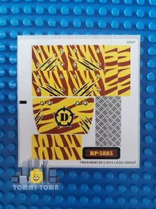 Lego Dino STICKER SHEET ONLY for Lego Set 5885 Triceratops Trapper - Brand New - Picture 1 of 1