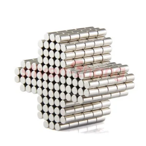 100PCS Strong Cylinder Round Magnets 3mm x 5mm Strong Neodymium Rare Earth - Picture 1 of 3