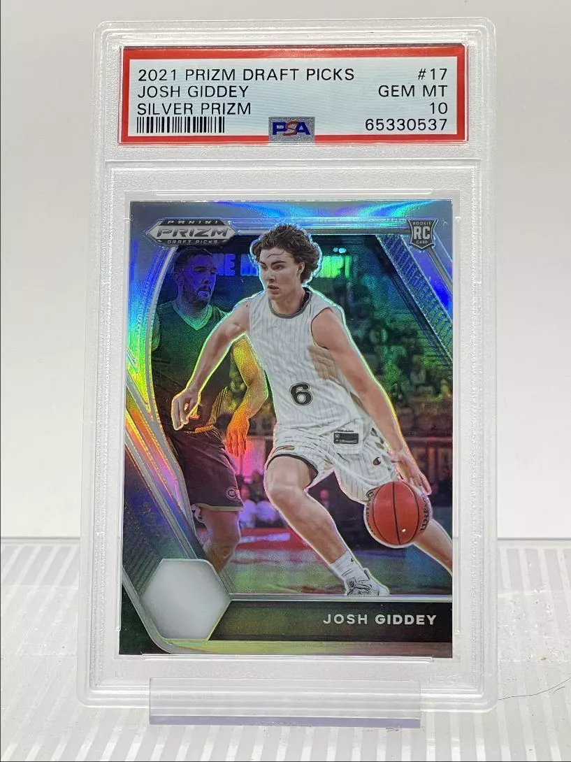 Josh Giddey 2021 Prizm Draft Picks #17 Silver Price Guide Josh Giddey 2021 Prizm Draft Picks #17 Silver Price Guide