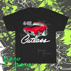 Brand New Cutlass 442 Oldsmobile Logo American T-Shirt Funny Size S to 5XL - Picture 1 of 5