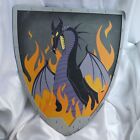 Disney Maleficient Dragon Foam Cosplay Shield Costume Dress Up 19 By 16 Inches