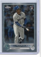 2022 Topps Chrome Update # 150 Julio Rodriguez Rookie Card NM-Mint