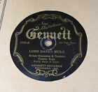 two 1920s Gennett label hillbilly 78rpm - Ernest Stoneman, Uncle Steve Hubbard