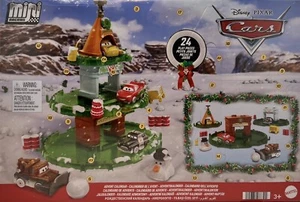 Disney Pixar Cars Mini Racers Lightning McQueen Advent Calendar 24 Piece - Picture 1 of 7